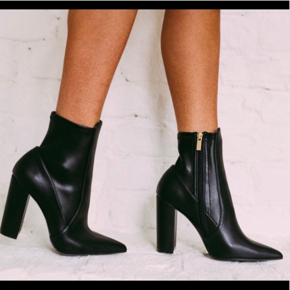 Black booties